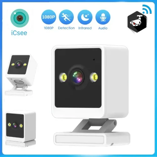 Câmera Ip wi-fi interna + Vigilância para monitorar - áudio/notificações/alertas...