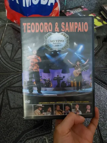 DVD original Teodoro e Sampaio