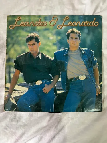 Disco de vinil LP - Leandro e Leonardo 1990