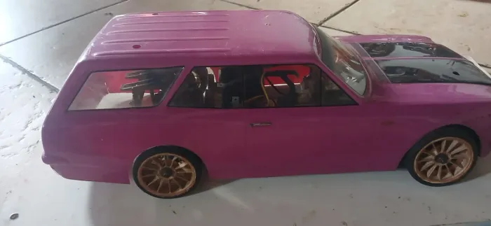 Bolha da caravan automodelo 1/10