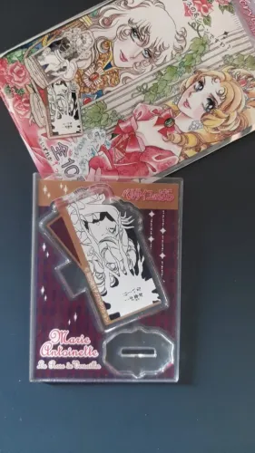 Rosa de Versalhes - acrílico Maria Antonieta