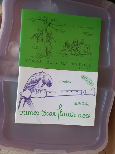 Vamos Tocar Flauta Doce - 1º e 2º Volumes