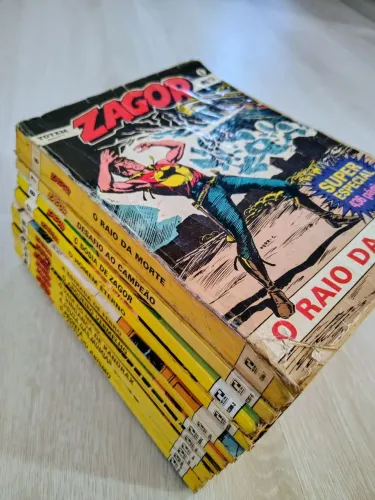 Gibis ZAGOR editora Record, venda avulsa 