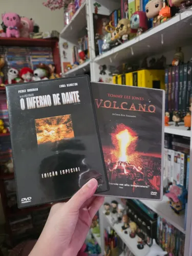 DVD Inferno de Dante e Volcano - Original