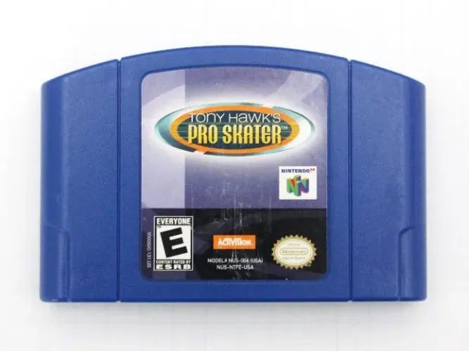 Tony Hawk's Pro Skater para Nintendo 64 em perfeito estado