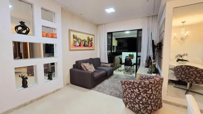 Apartamento Exclusivo no Morada das Torres Jardim Armação, 79m² com Vista Mar e 2 Vagas S