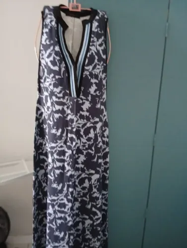 Vestido longo levemente mulet animale novo
