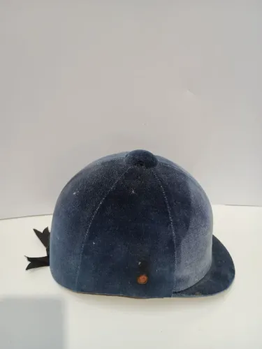 capacete de hipismo kauana azul marinho para restauro