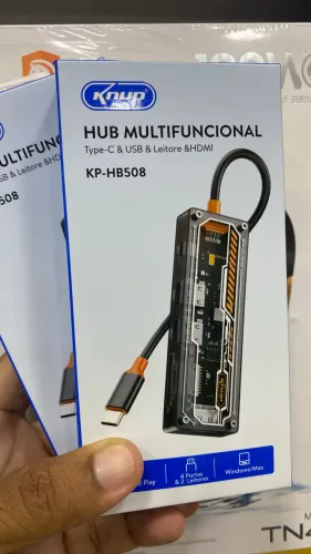 Hub tipo C com Hdmi , múltiplas saídas