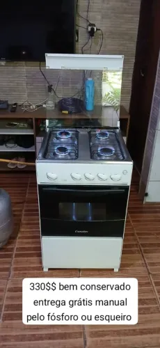 Fogão 4 bocas Esmaltec - Ótimo estado!