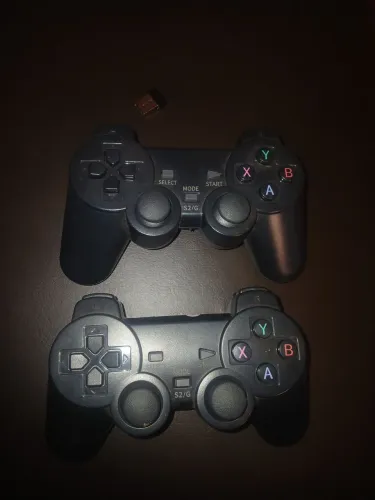 Controle sem fio para game stick.