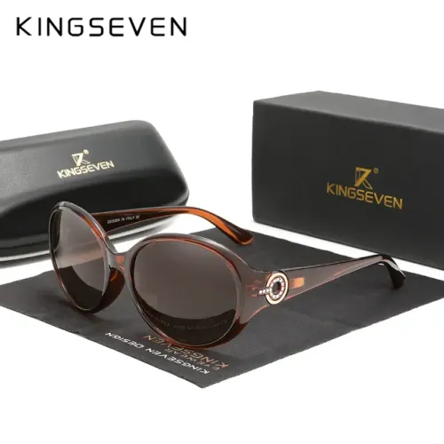 Óculos de Sol Polarizado Feminino Kingseven N7888