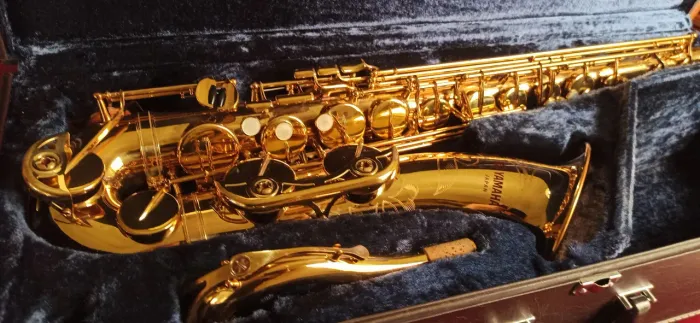 Sax tenor Yamaha yts 62 purple logo 4 digitos não Selmer 23 32 61