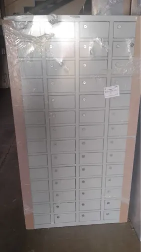 Lockers porta celular com 56 portas com chave 