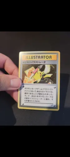 Pokemon card Pikachu Ilustrador Proxy