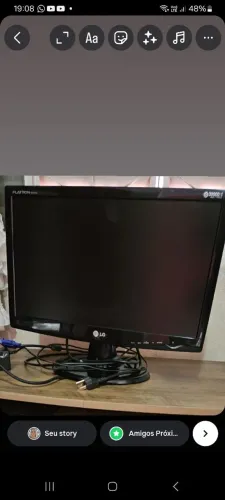 Monitor para computador caseiro