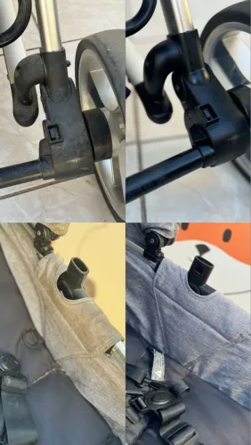 Higienização carrinho de bebê 