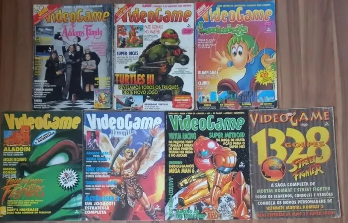 Revistas de Games Video Game - Game Power  VALOR DE CADA REVISTA NA DESCRIÇÃO