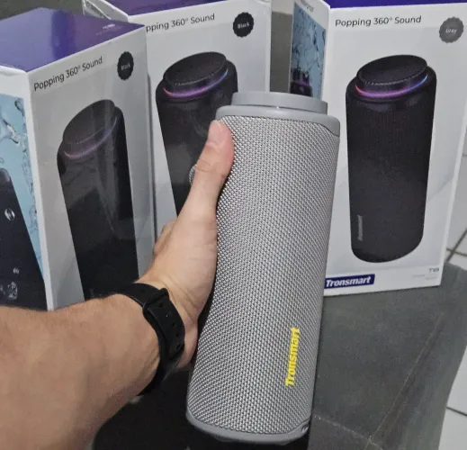 Caixa de som Portátil Tronsmart T8 40W Tws - Novo