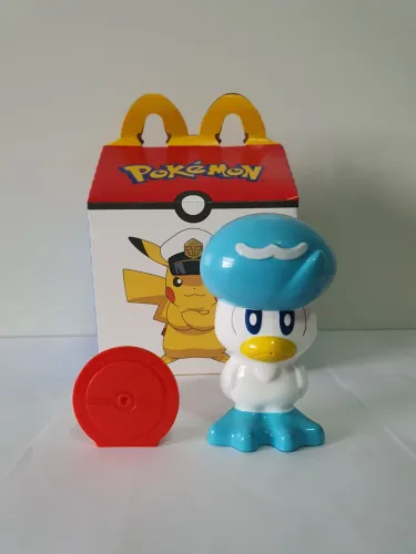 Quaxly Eguicho de Água - Pokemon Horizontes - McDonald's
