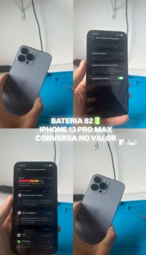 VENDO OU TROCO IPHONE 13 PRO MAX