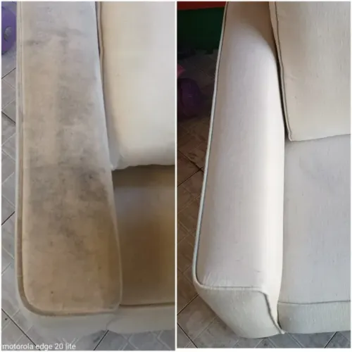 Limpeza de sofa