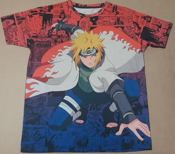 Camiseta Naruto - Estilo Anime - minato