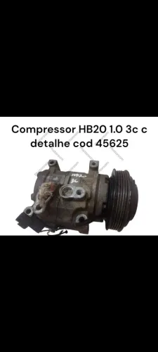 Compressor HB20 1.0 3c c - Detalhe
