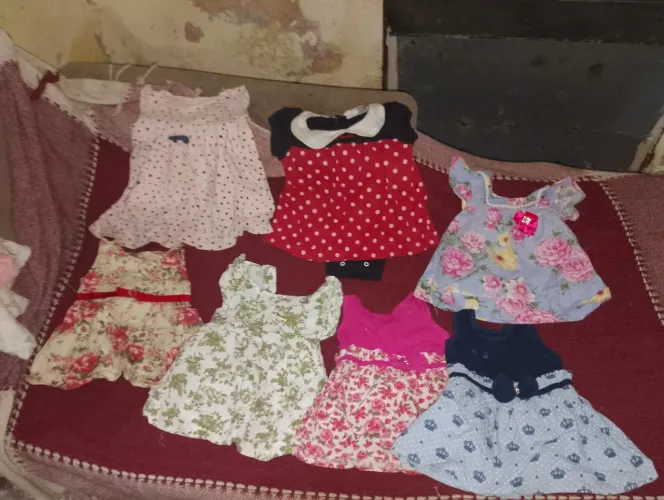 Roupa de bebê menina