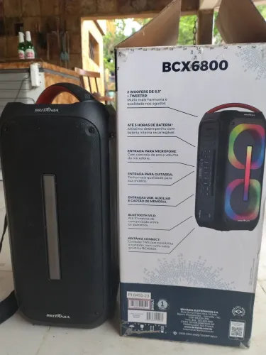 Caixa de som Britânia cbx6800