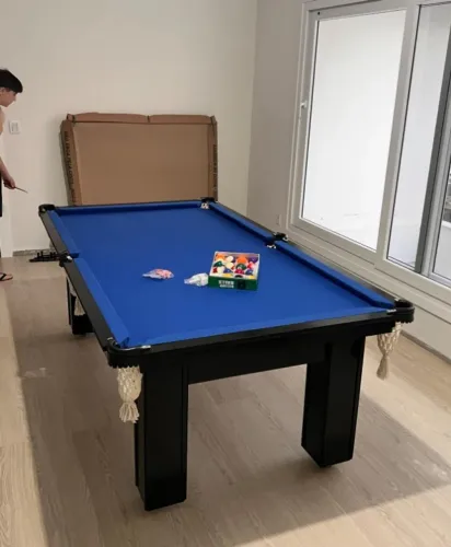 Mesa de sinuca - Modelo Rede - Campo de jogo em Pedra 