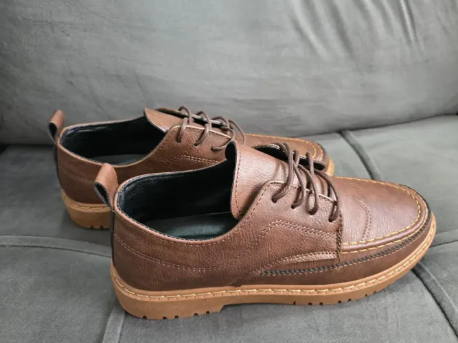 Sapato Masculino Casual Social Marrom NOVO