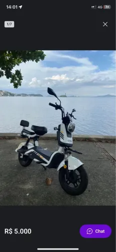 VENDO BICLETA ELETRICA SUPER JOY 800W!!