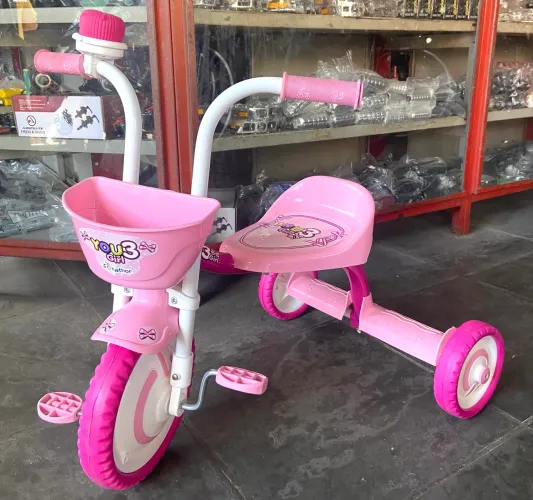 Triciclo Infantil Feminino Crianças a partir de 2 Anos - Produto Novo na Caixa