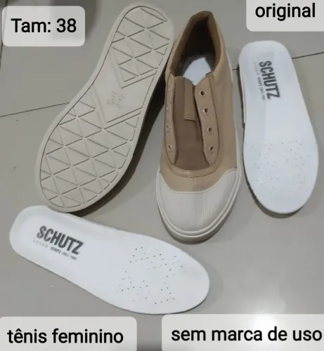 Tênis SCHUTZ nude