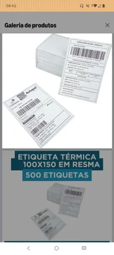 Etiqueta térmica 