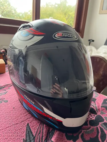 Capacete Spark preto
