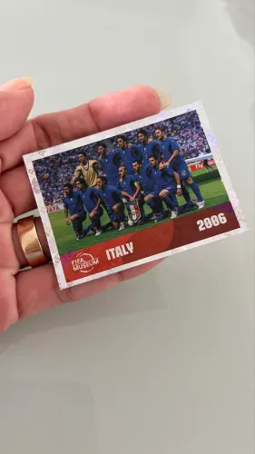 Figurinha FWC 17 Italy 2006 RARA Copa Panini 2026