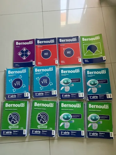livros bernoulli coleção completa 