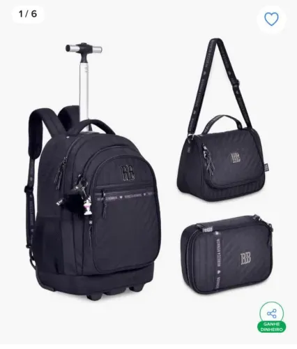 KIT MOCHILA REBECCA BONBON ORIGINAL