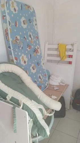 Kit berço, colchão de berço e o berço