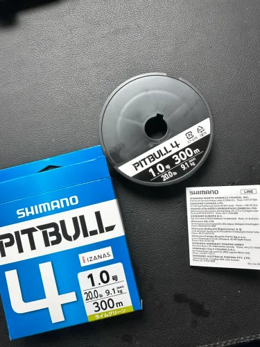 Shimano Pitbull 4 PE 1.0 (20 lb) - 300 m