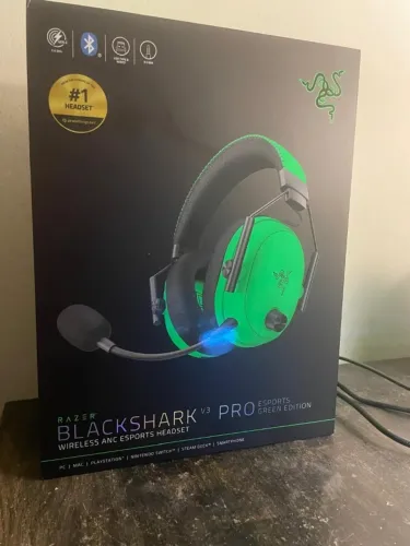 Headset Razer Blackshark v3 pro - Green Edition
