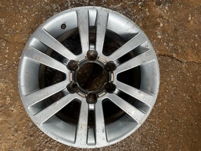 Roda original da L200 outdoor/gl/sport sem calota e sem pneu 