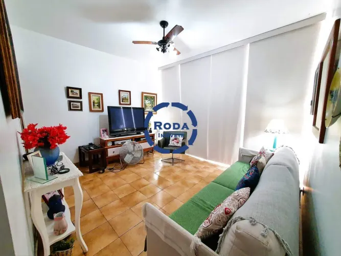 Apartamento a venda frente mar em Santos, localizado no bairro do Gonzaga.