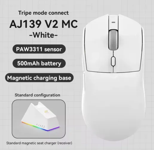 Mouse Ajazz Aj139 com dock