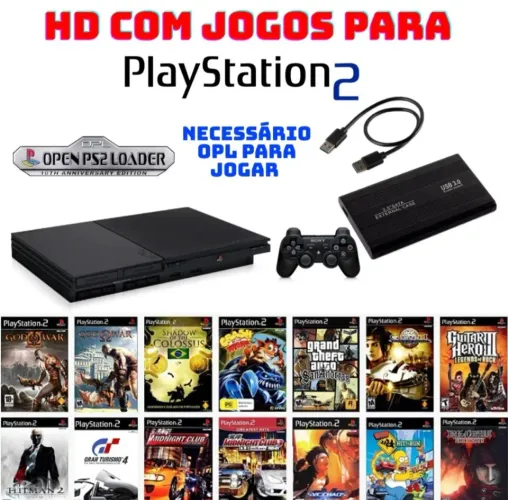 HD EXTERNO 120GB PlayStation 2