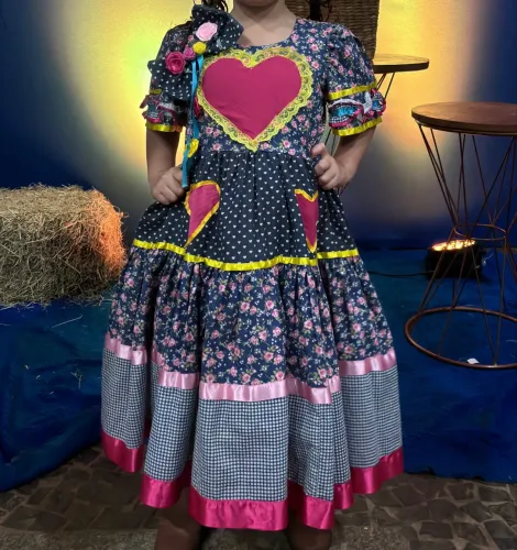 Vestido festa junina, quadrilha