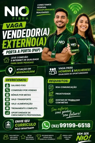 Oportunidades de emprego
