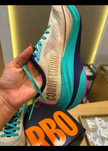 Tênis olimpikus corre turbo